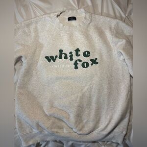 White Fox Sweatshirt